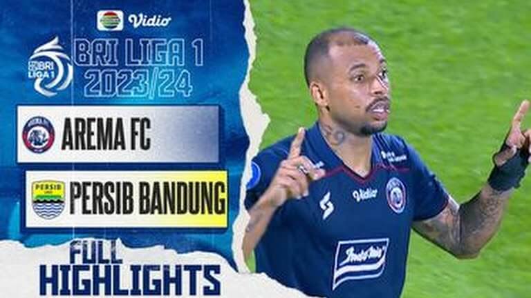 Hasil Arema FC vs Persib Bandung pada pekan ke-2 BRI Liga 1 2023/2024, Skor 3-3